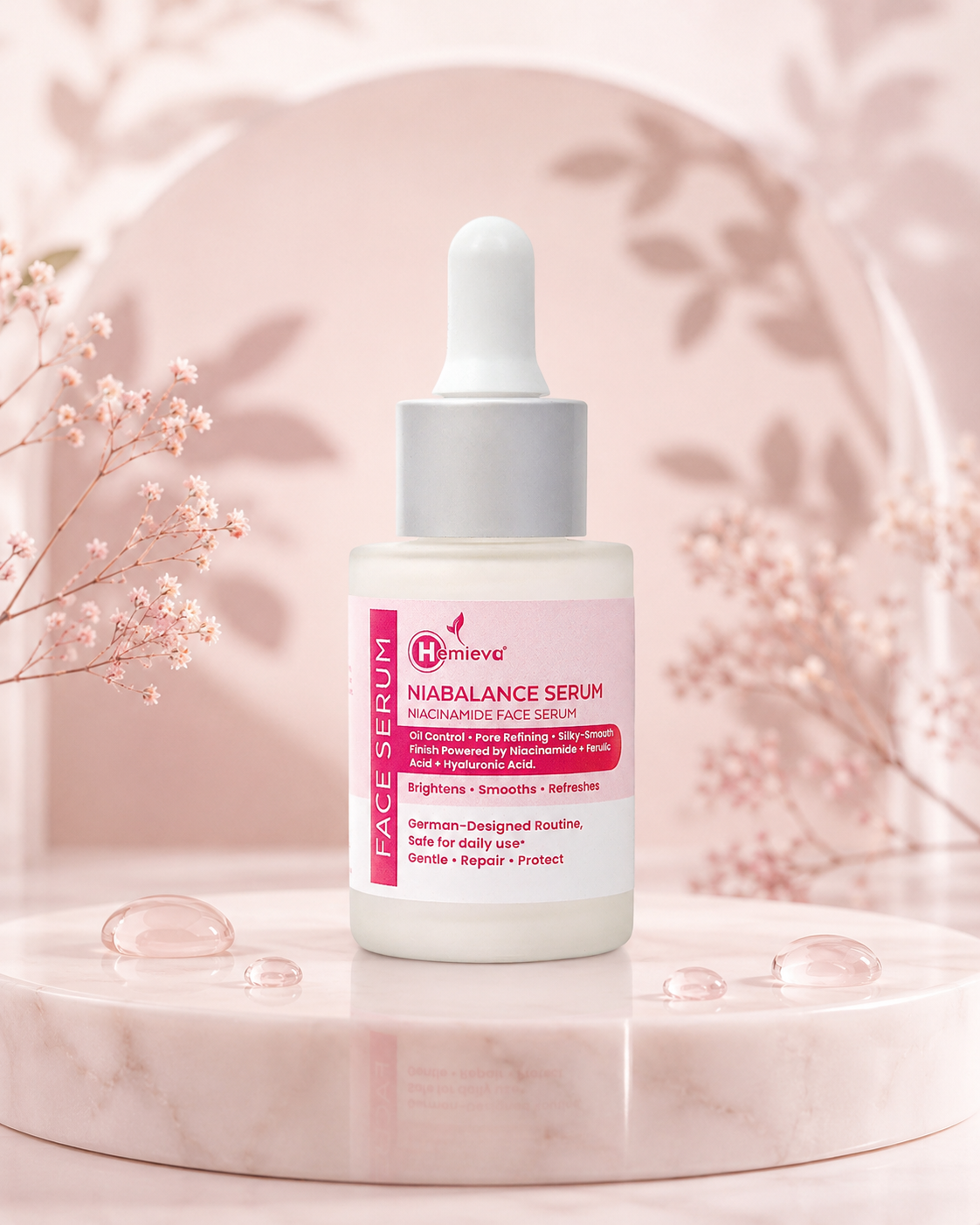 Niacinamide Face Serum for Oil Control, Pores & Brighter-Looking Skin 