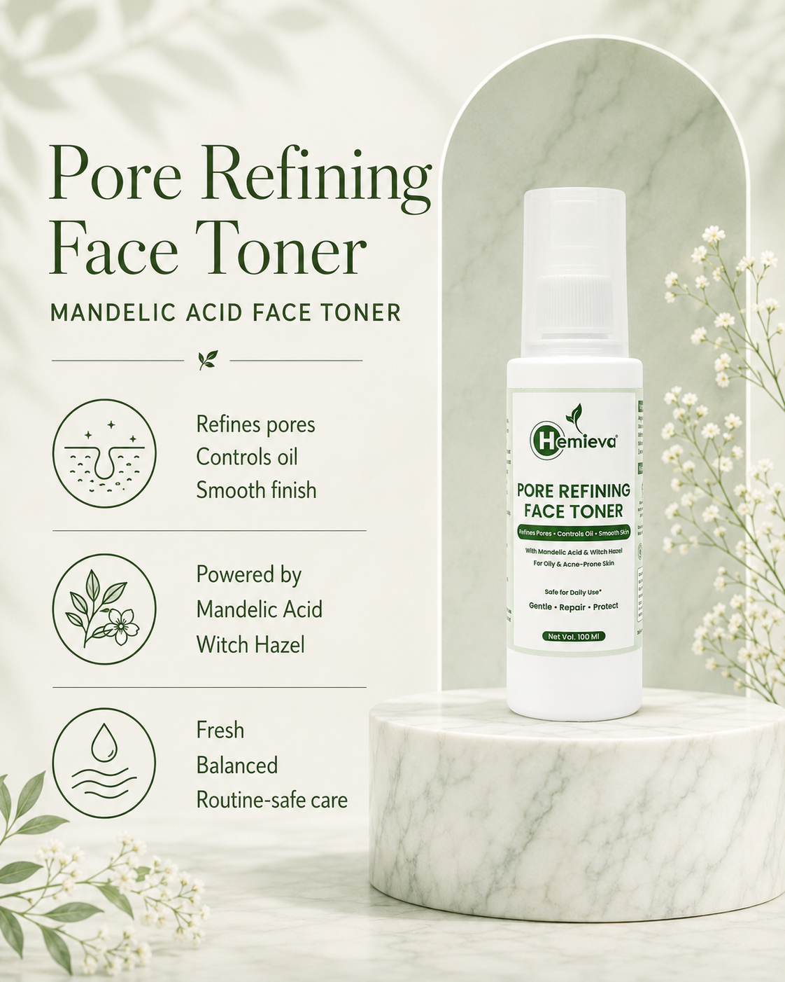 Pore Refining Toner for Oily Skin
