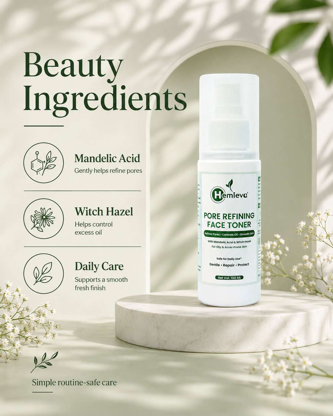 Pore Refining Toner for Oily Skin
