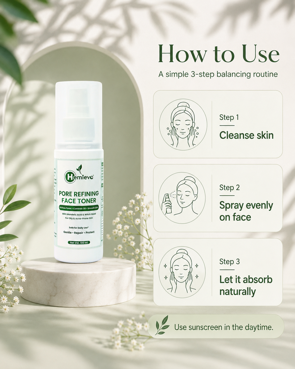 Pore Refining Toner for Oily Skin